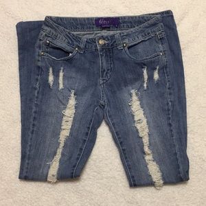 Miley Cyrus & Max Azria skinny jeans size 9